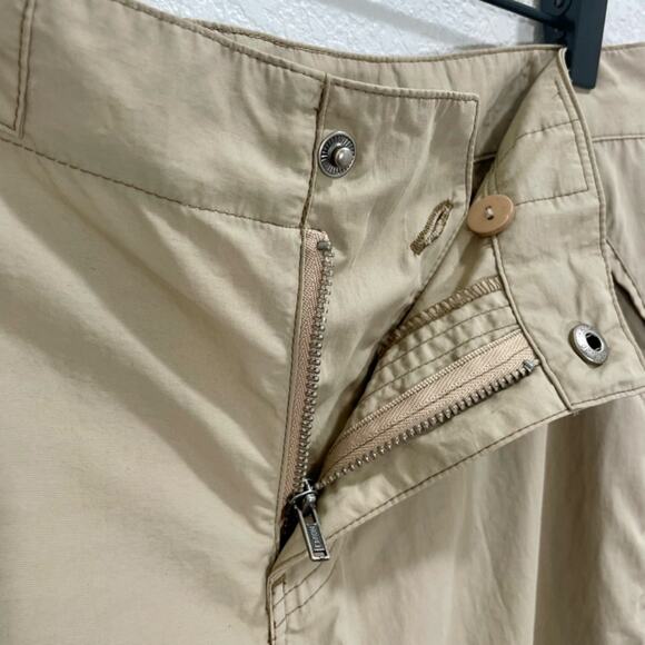 NEW Club Monaco Tan Flat Front Cargo Y2K Fritz Trouser Pants Sz 6 - Picture 14 of 14